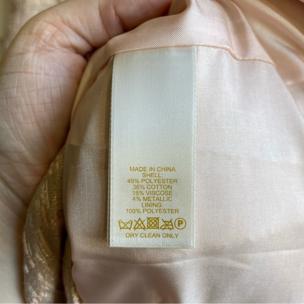 kate spade Blush Pink Textured Sleeveless Sheath Dress - Picture 4 of 10